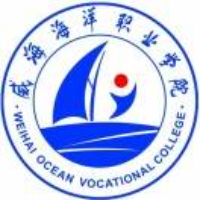 威海海洋职业学院logo